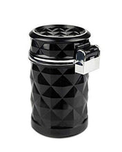 Portable Ashtray Diamond Design For All Cars - Black