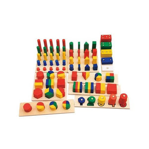Wooden Teaching Aid Combination 8 Sections