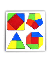 Wooden Shapes Medium Block Board