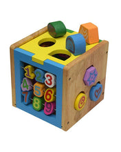 Digital Shape Wisdom Box Wooden Toy