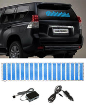 Car Sticker Music Rhythm LED Flashlight - Blue