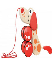 Wooden Puppy Pull Toy