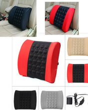 Car Back Seat Massager With Vibrator - BEIGE