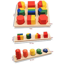 Wooden Teaching Aid Combination 8 Sections