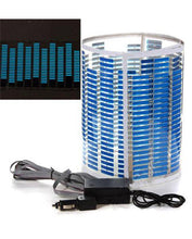 Car Sticker Music Rhythm LED Flashlight - Blue