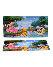 Wooden Jigsaw Puzzle Board Princess Winnie Mickey Mouse 120 Pcs