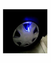 Set of 4 - 7 LED Tyre Motion Sensor Lights For Car,Bike,Cycle - Blue