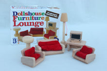 Dollhouse Wooden Furniture- Classic Lounge