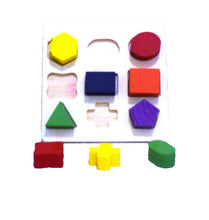 Wooden Shapes Small Block Board
