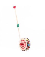 Wooden Push and Pull Toy-Rainbow Circle