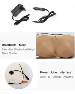 Multifunction Neck Kneading Massager With Heat - Beige