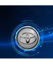 Car Led Hub Cap Lamp Ice Blue - Toyota