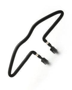 Car Seat Headrest Hanger Holder Steel PU For Coat Suit Jacket Clothes Black
