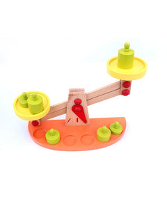 Wooden Montessori Teaching Toy Balance Scale