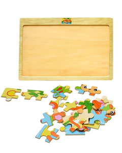 Wooden Monkeys Puzzle Board