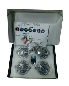 7 Color Waterproof Solar Energy LED Flash Light For Car Rim