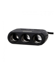 In Car USB Charger & Three Sockets