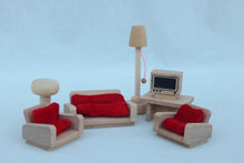 Dollhouse Wooden Furniture- Classic Lounge