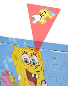 Wooden Jigsaw Puzzle Board Spongebob Characters 120 Pcs