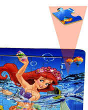 60 Piece Wooden Jigsaw Little Mermaid Toy Kids Play Board