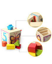Wooden Drawing Shapes Kit Educational Toy