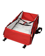 Multi Function Portable Folding Baby Bed Tote Bag - Red