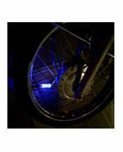 Set of 4 - 7 LED Tyre Motion Sensor Lights For Car,Bike,Cycle - Blue