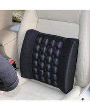 Car Back Seat Massager With Vibrater - Black