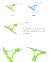 Multipurpose Shower Squeegee Mirror & Window Cleaning Wiper - Blue