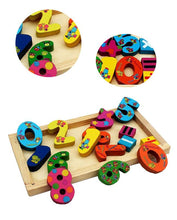 Wooden Counting Block Board For - Kids