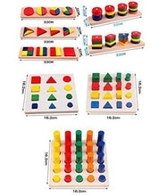 Wooden Montessori Teaching Aids 14PCS Set Educational Toy