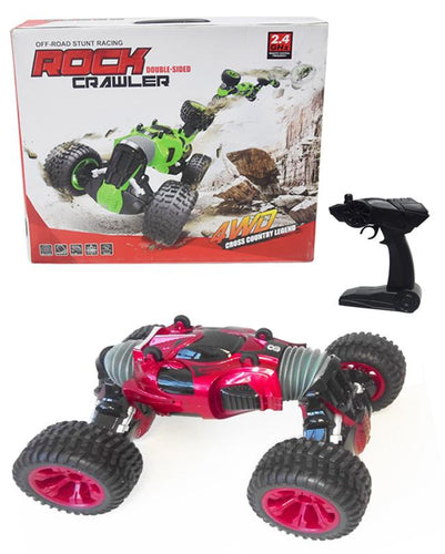 Rock Crawler - Double Sided Off-Road Stunt Car - Red