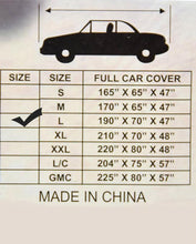 Car Top Cover Non-Woven Fabric Silver - Medium 170 X 65 X 47 INCH