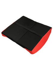 Car Back Seat Massager With Vibrater - Red & Black