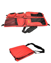 Multi Function Portable Folding Baby Bed Tote Bag - Red