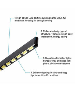 Super Bright 20 Led Car SMD Daytime Running Lights For Cars