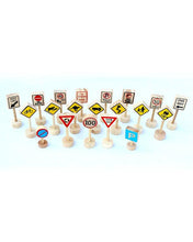Wooden Learning Signs For Kids