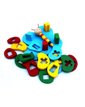 Wooden Colorful Butterfly Shapes Toy