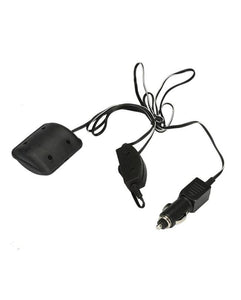 Car Back Seat Massager With Vibrater - Red & Black