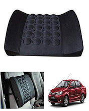 Car Back Seat Massager With Vibrater - Black