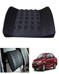 Car Back Seat Massager With Vibrater - Black