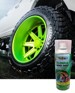 Rubber Spray Paint for All Cars - Green