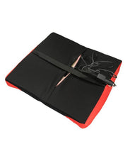 Car Back Seat Massager With Vibrater - Red & Black