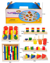 Wooden Montessori Teaching Aids 14PCS Set Educational Toy