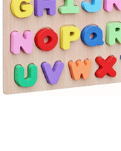 Wooden Alphabet Puzzle Board For Kids