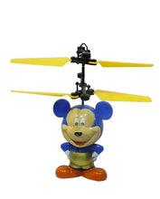 Flying Mickey Mouse Induction Toy With Lights For Kids