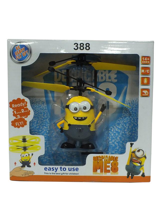 Flying Minion Induction Toy With Lights For Kids