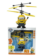 Flying Minion Induction Toy With Lights For Kids