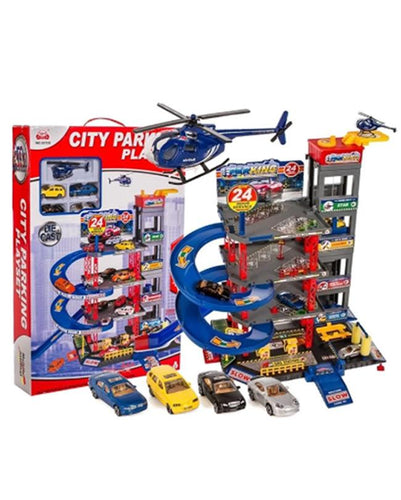 Multifunctional Track Parking Play Set
