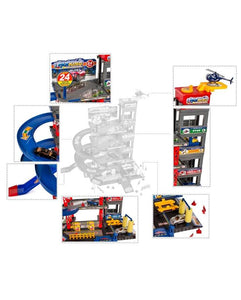 Multifunctional Track Parking Play Set